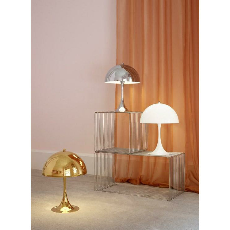Louis Poulsen Panthella 320 Table Lamp E14, Chrome
