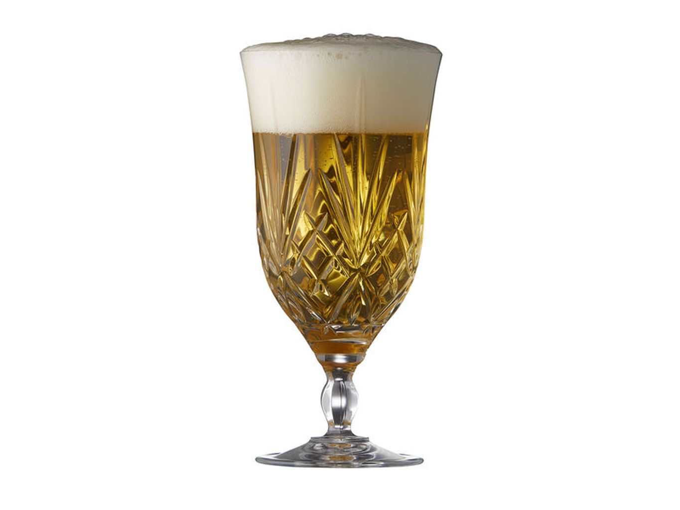Lyngby Glas Melodia Krystal Beer Glass 40 Cl, 4 Pcs.