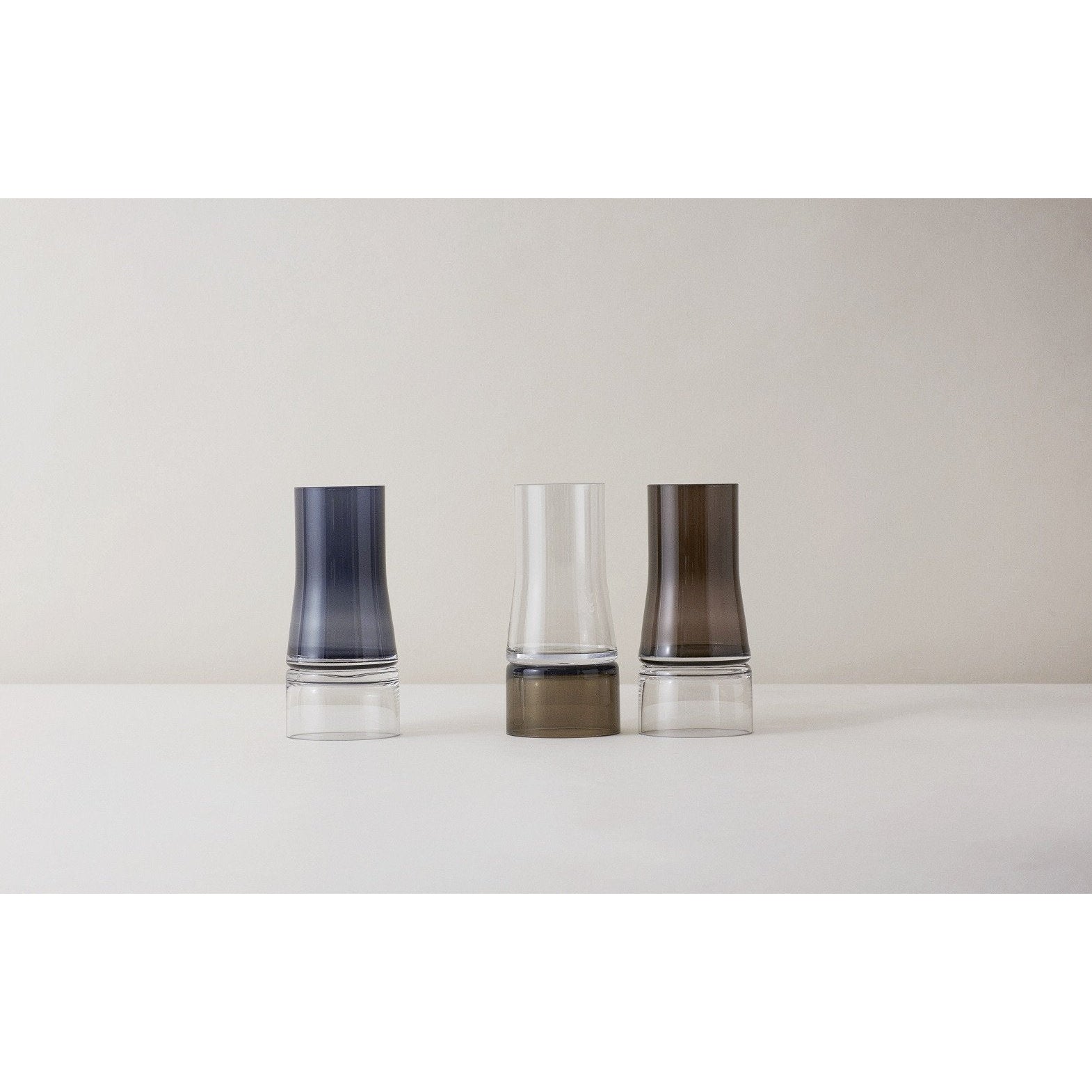 Lyngby Joe Colombo Vase 2-in-1 Burgundy/Klar, Large-Vase-Lyngby Porcelæn-5711507300078-201317-LYN-inwohn