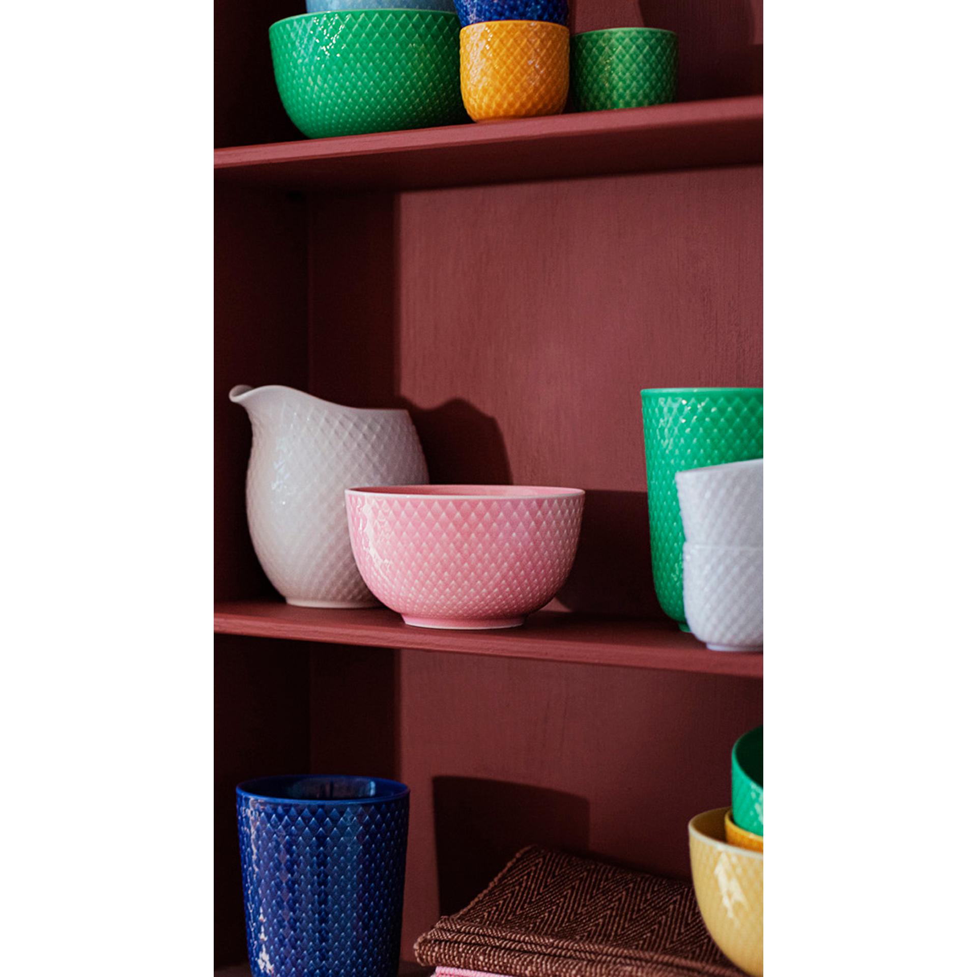Lyngby Porcelæn Rhombe Color Mug 33 Cl, Turquoise