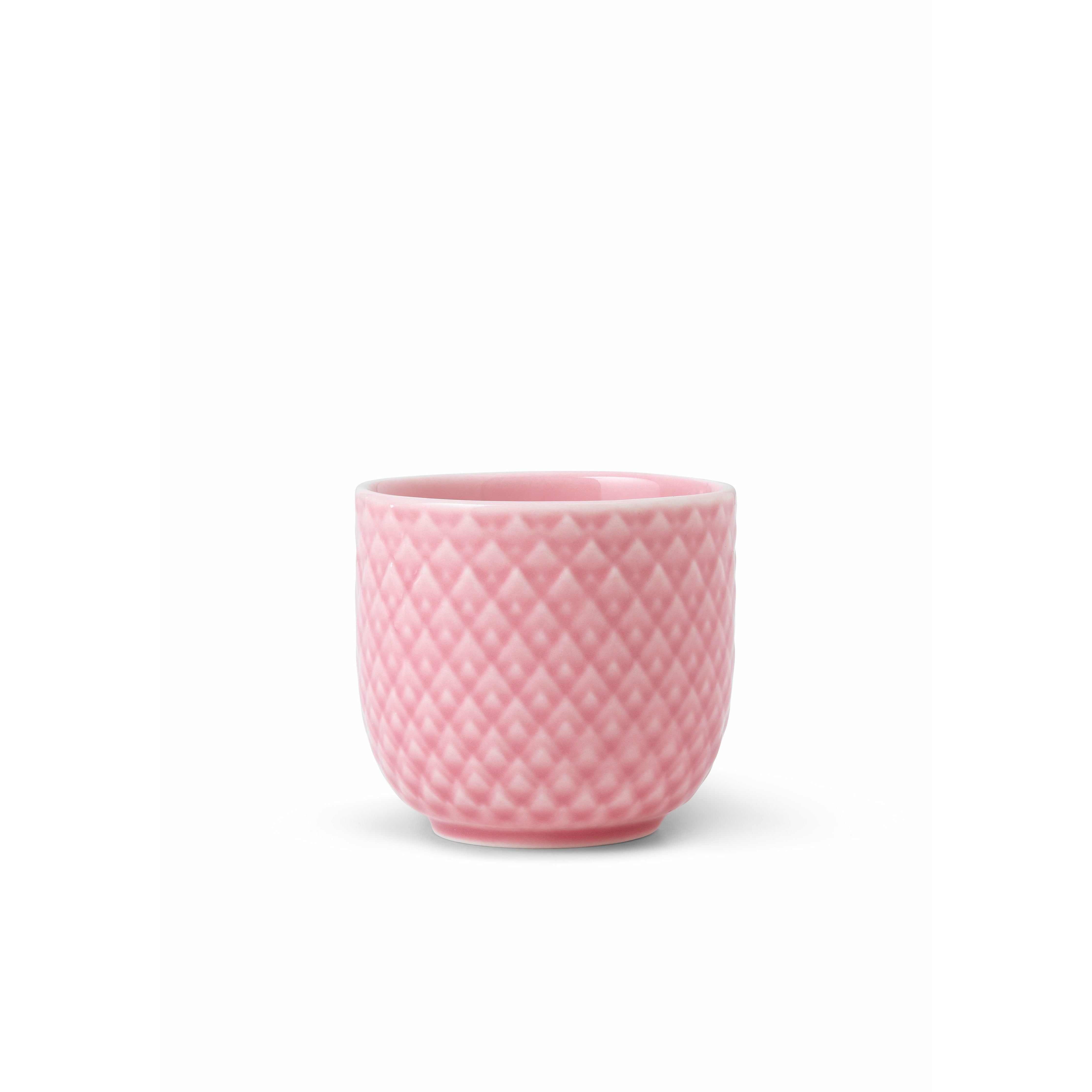 Lyngby Porcelæn Rhombe Color Egg Cup ø5 Cm, Pink