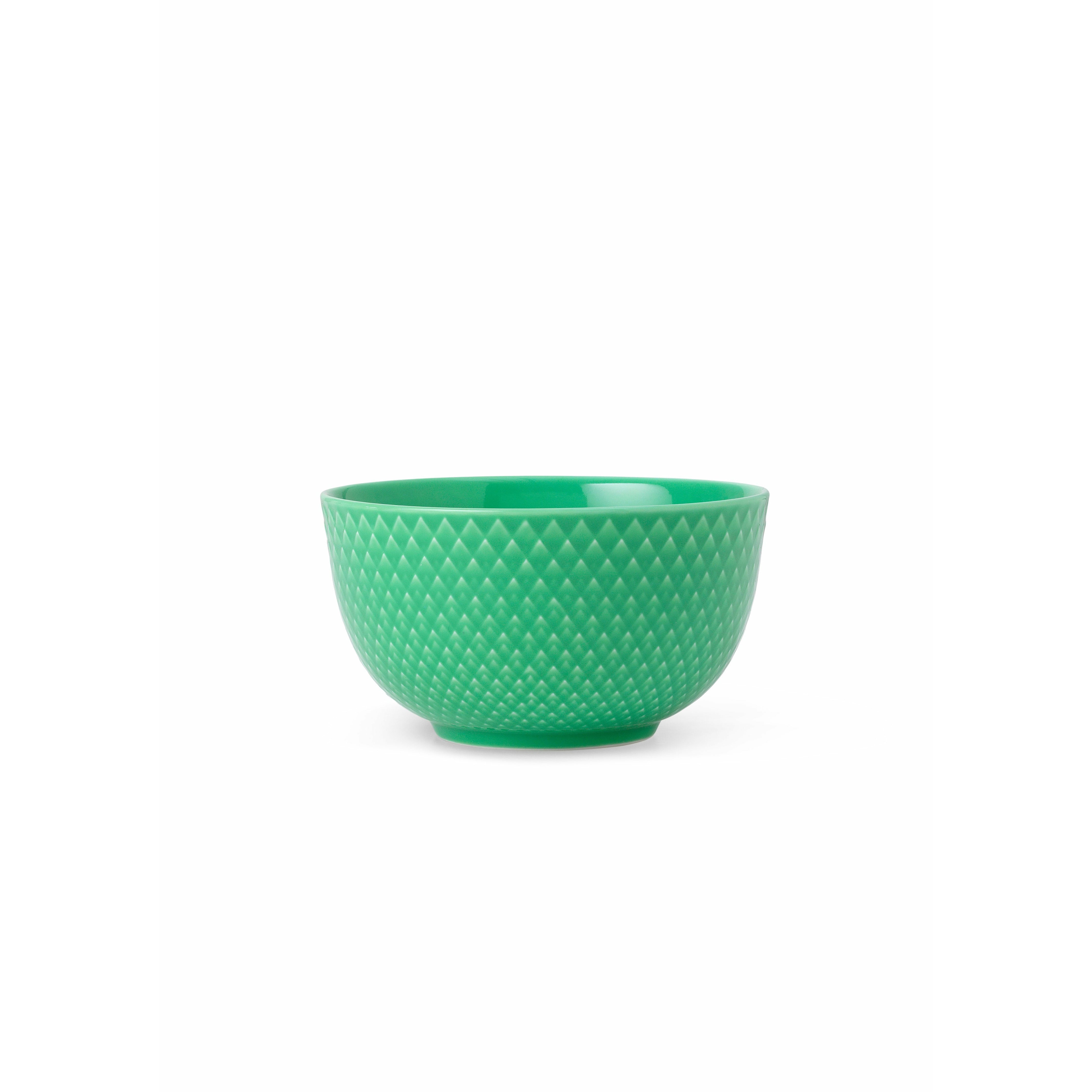 Lyngby Porcelæn Rhombe Color Bowl ø11, Green