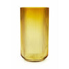 Lyngby Porcelæn Vase Blown Glass 38 Cm, Amber