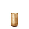 Lyngby Vase Amber Glass, 20 cm
