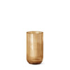 Lyngby Vase Amber Glass, 20 cm