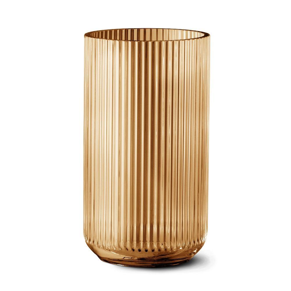 Lyngby Vase Amber Glas, 35cm-Vase-Lyngby ApS-5711849835122-9835-LB-EXPIRED-inwohn