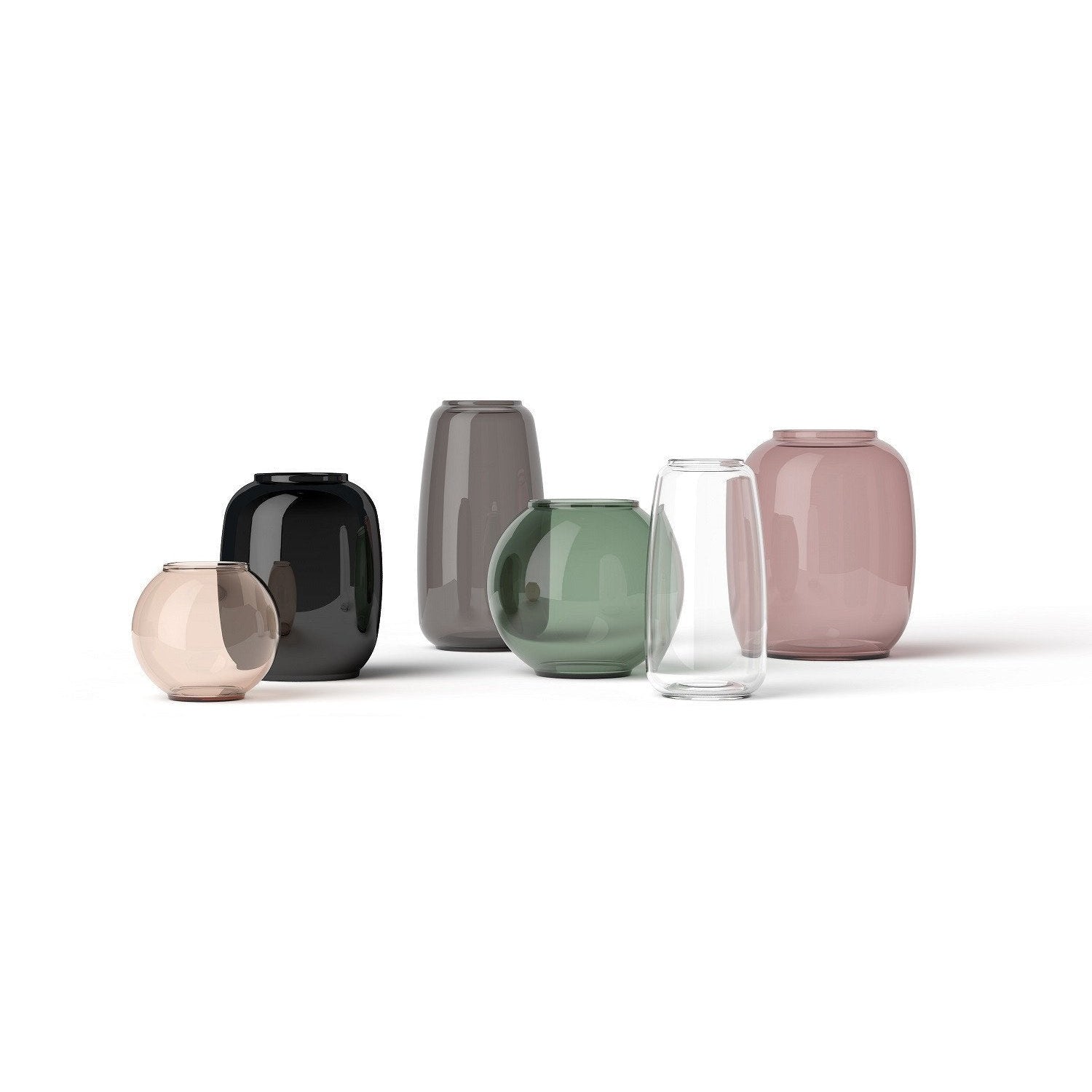 Lyngby Vase Form 130/3 Klar Glas, 22 cm-Vase-Lyngby Porcelæn-5711507312095-201408-LYN-EXPIRED-inwohn