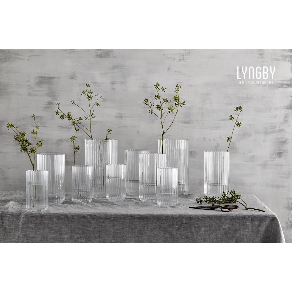 Lyngby Vase Klares Glas, 25cm-Vase-Lyngby ApS-5711841902518-9025-LB-EXPIRED-inwohn