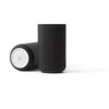 Lyngby Vase noir, 31 cm