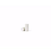 Lyngby Vase blanc W. Gold Edge, 15 cm
