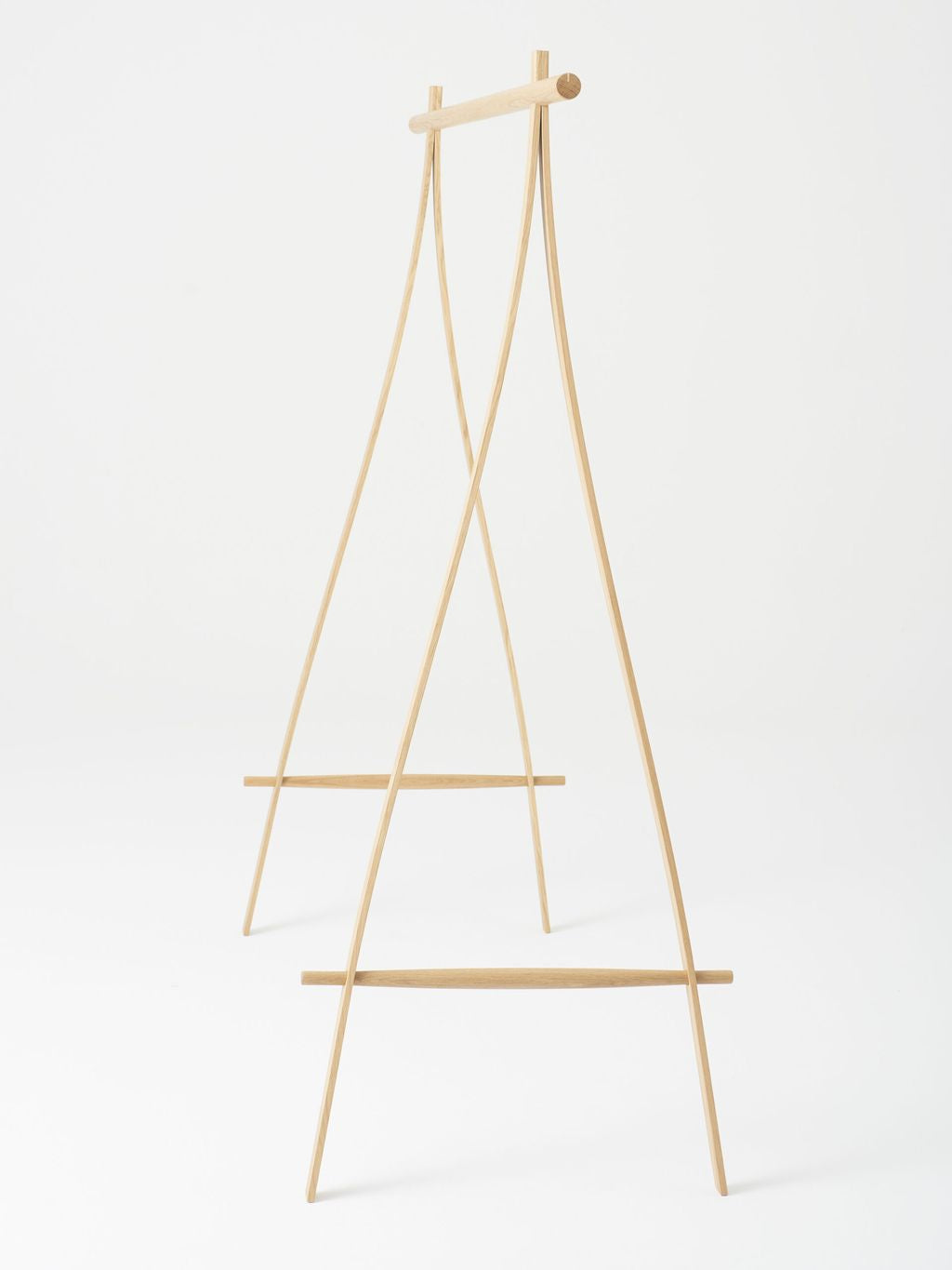 Made By Hand Coat Stand 150, Oak/Brass