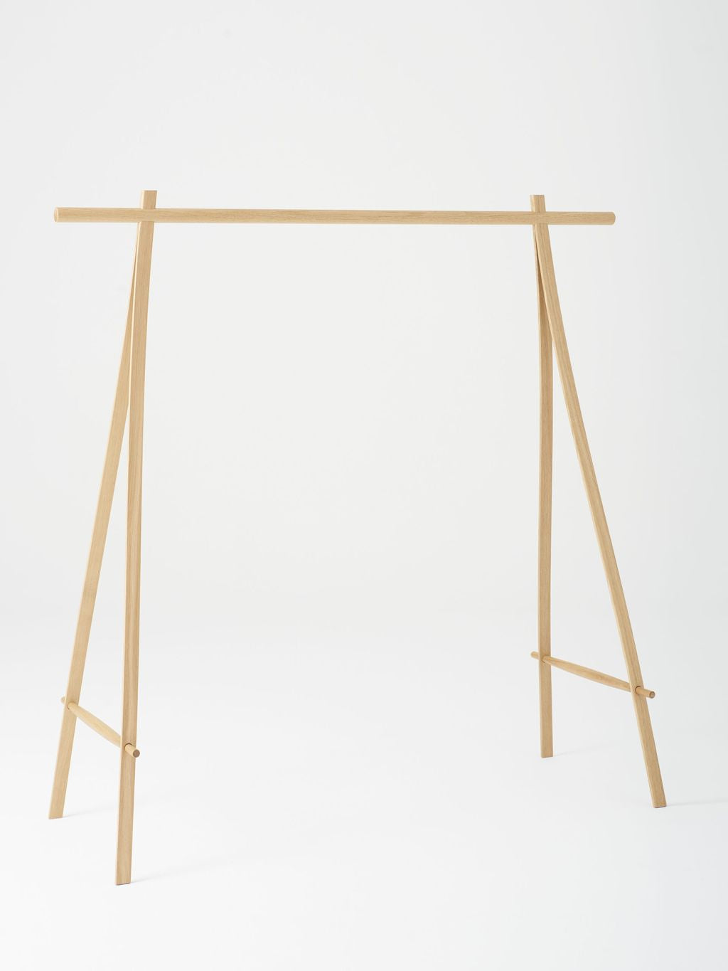 Made By Hand Coat Stand 150, Oak/Brass