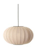 Made By Hand Knit Wit 57 Oval Pendant Lamp, Sand Stone