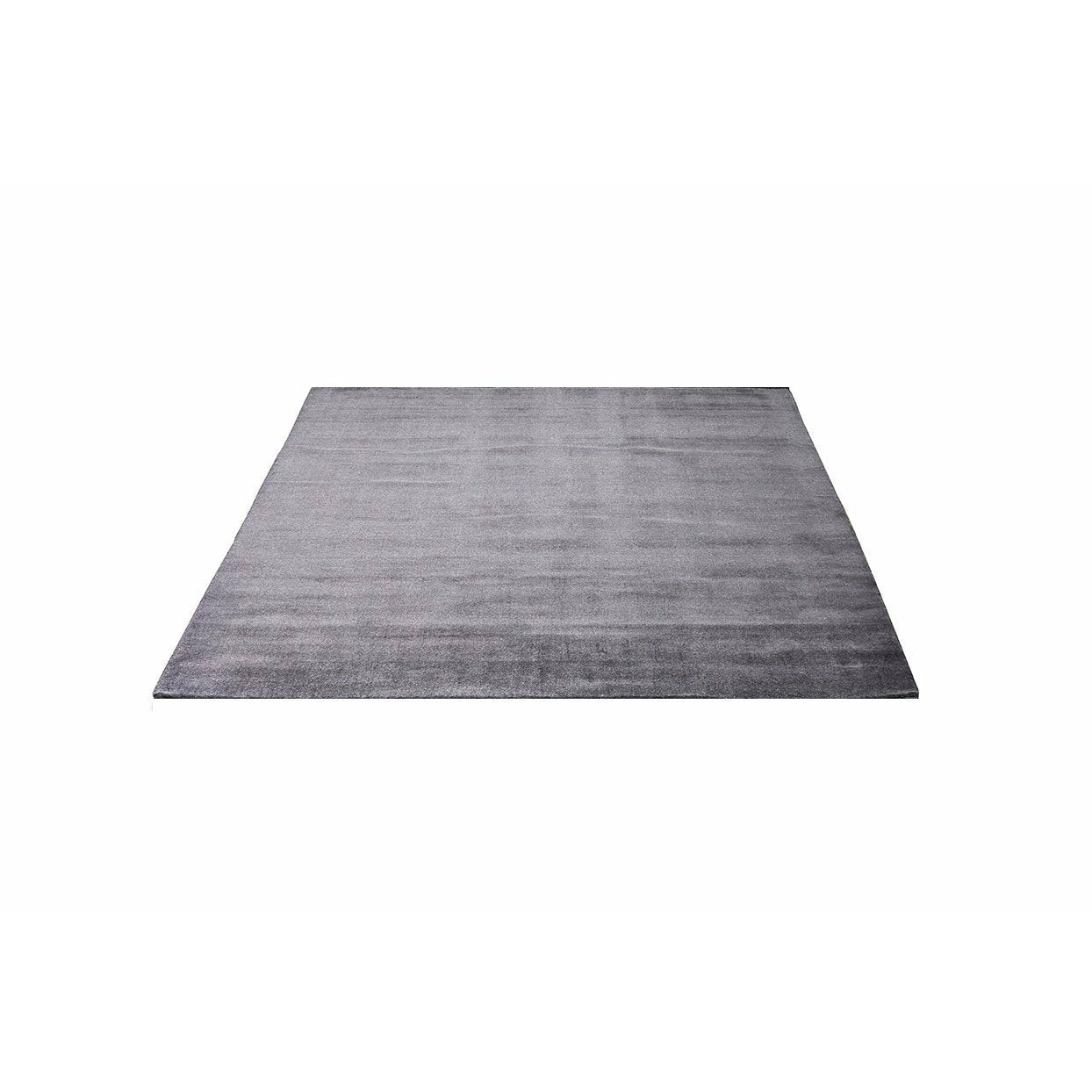 Massimo Earth Bamboo Rug Charcoal Without Fringes, 170x240 Cm