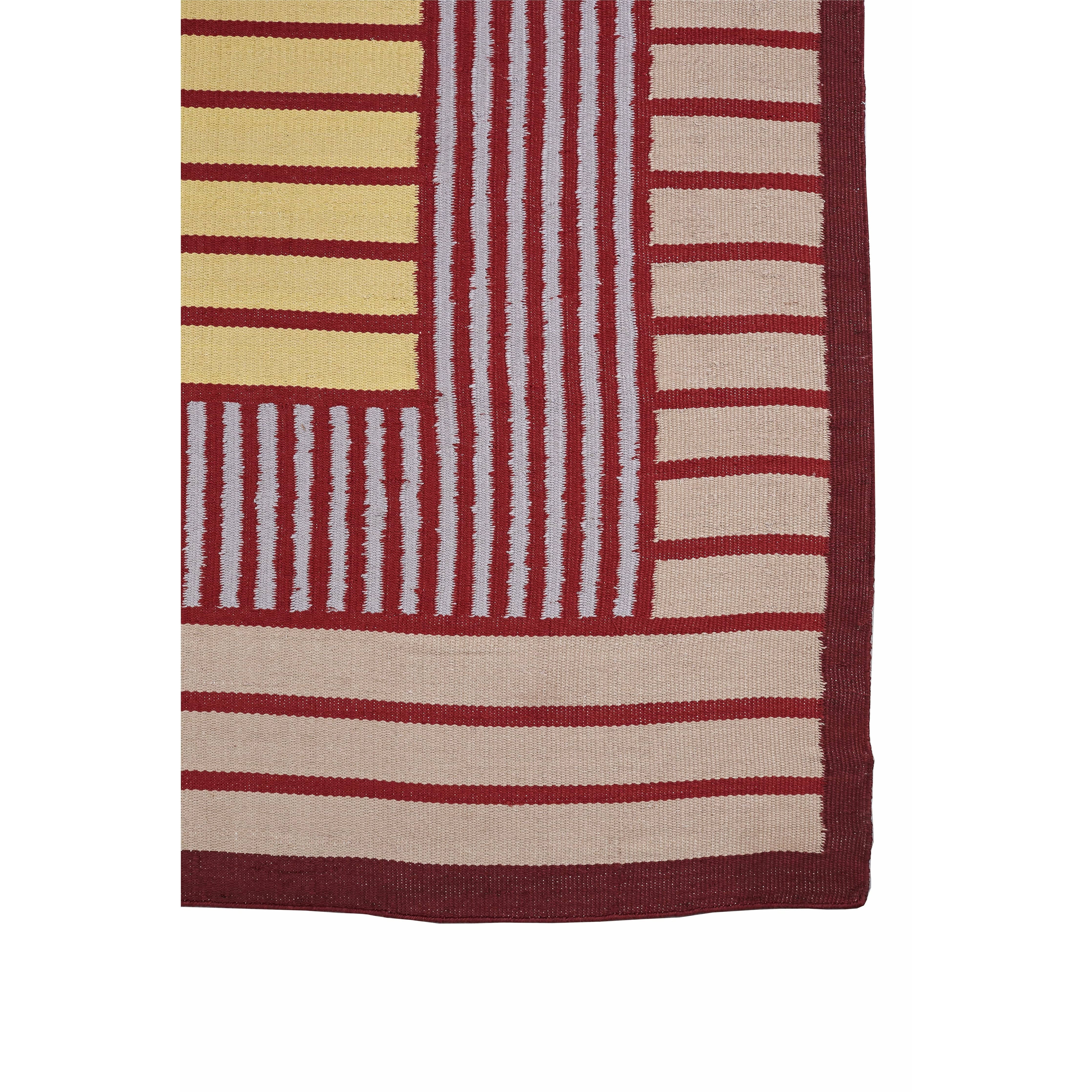 Massimo Hemp Collection By Tanja Kirst Rug 200x300, Red