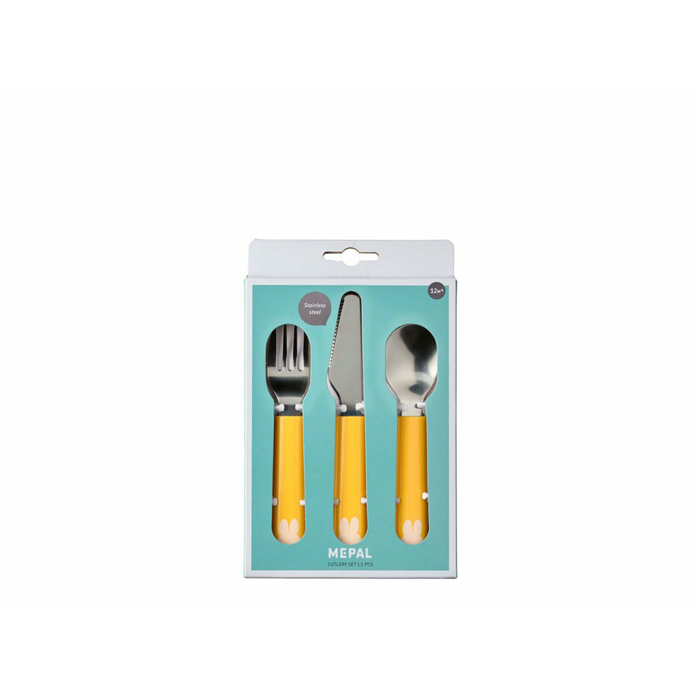 Mepal Mio Children's Cutlery Set 3 Pcs, Yellow