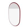Montana Look Oval Mirror, Beetroot Red