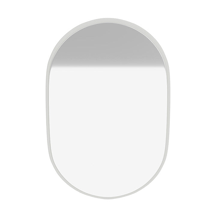 Montana Look Oval Mirror, Nordic White