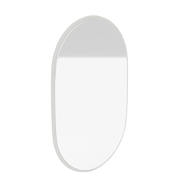 Montana Look Oval Mirror, Nordic White