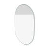 Montana Look Oval Mirror, Oyster Grey