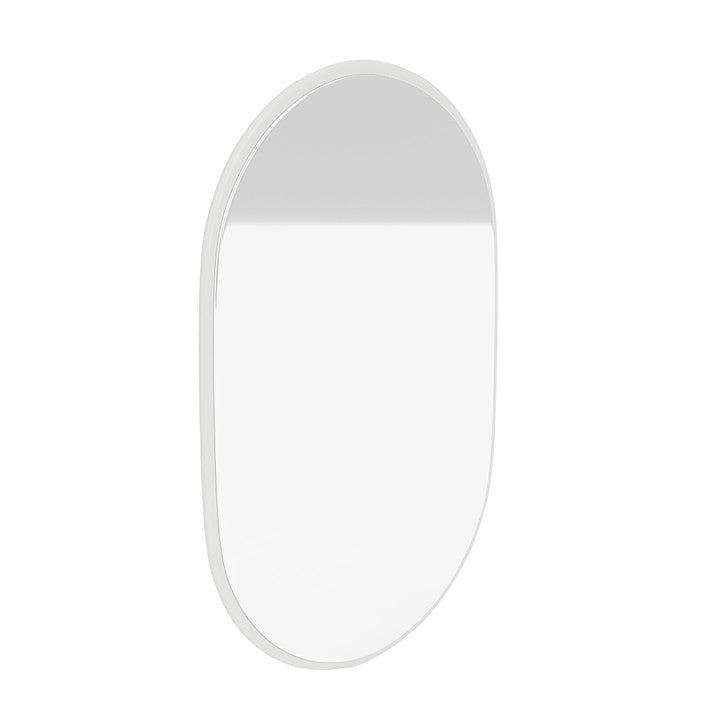 Montana Look Oval Mirror, White