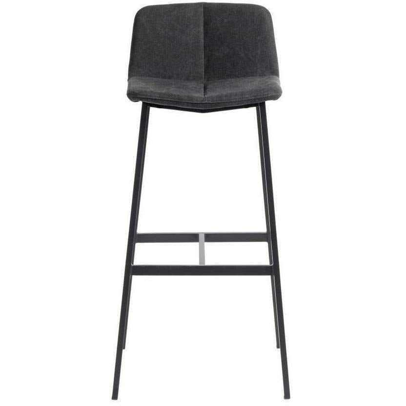 Muubs Chamfer Bar Stool, Anthracite 75