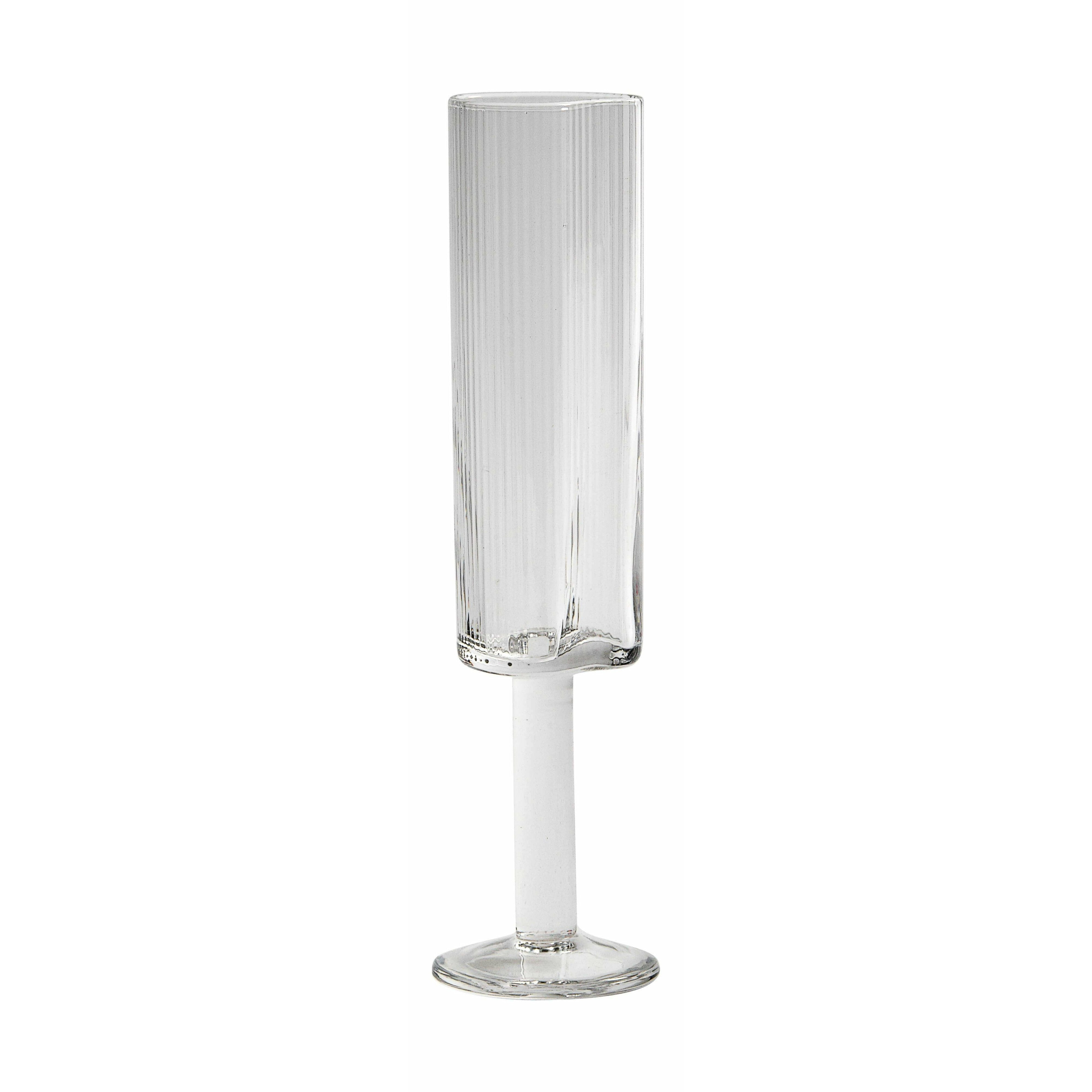 Muubs Ripe Champagne Glass Clear, 19,7cm