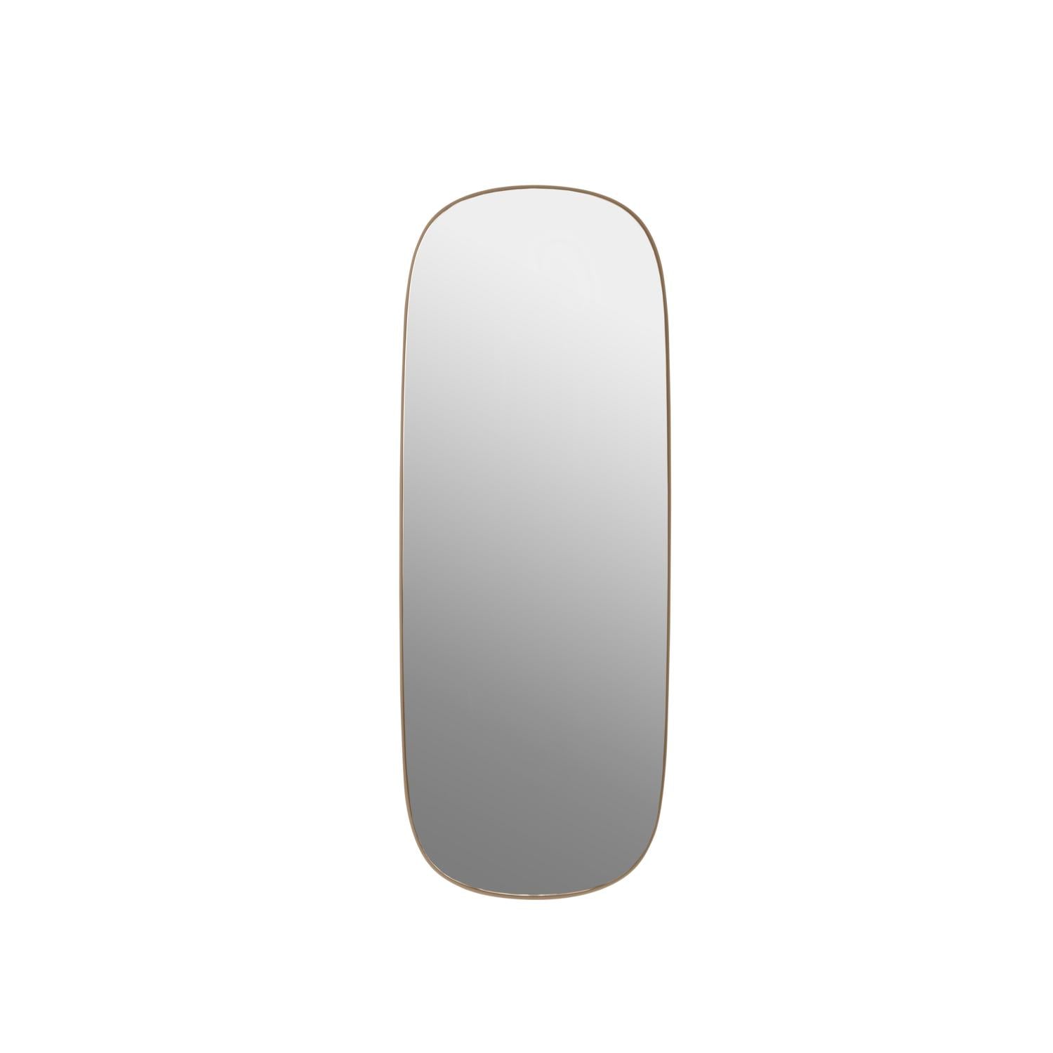 Muuto Framed Mirror Large, Rose/Clear