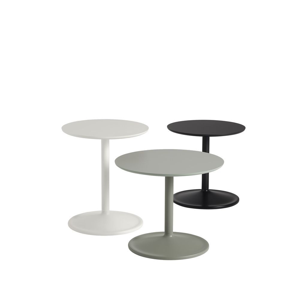 Muuto Soft Side Table øx H 41x48 Cm, Black