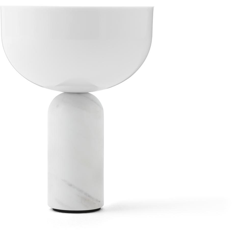 Nová díla přenosná stolní lampa Kizu, bílá