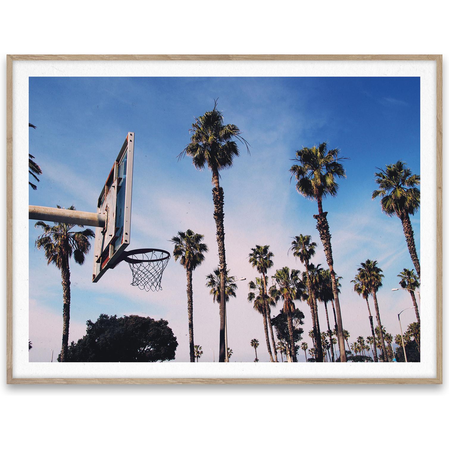 Paper Collective Cities Of Basketball 02, Los Angeles Poster, 30x40 Cm
