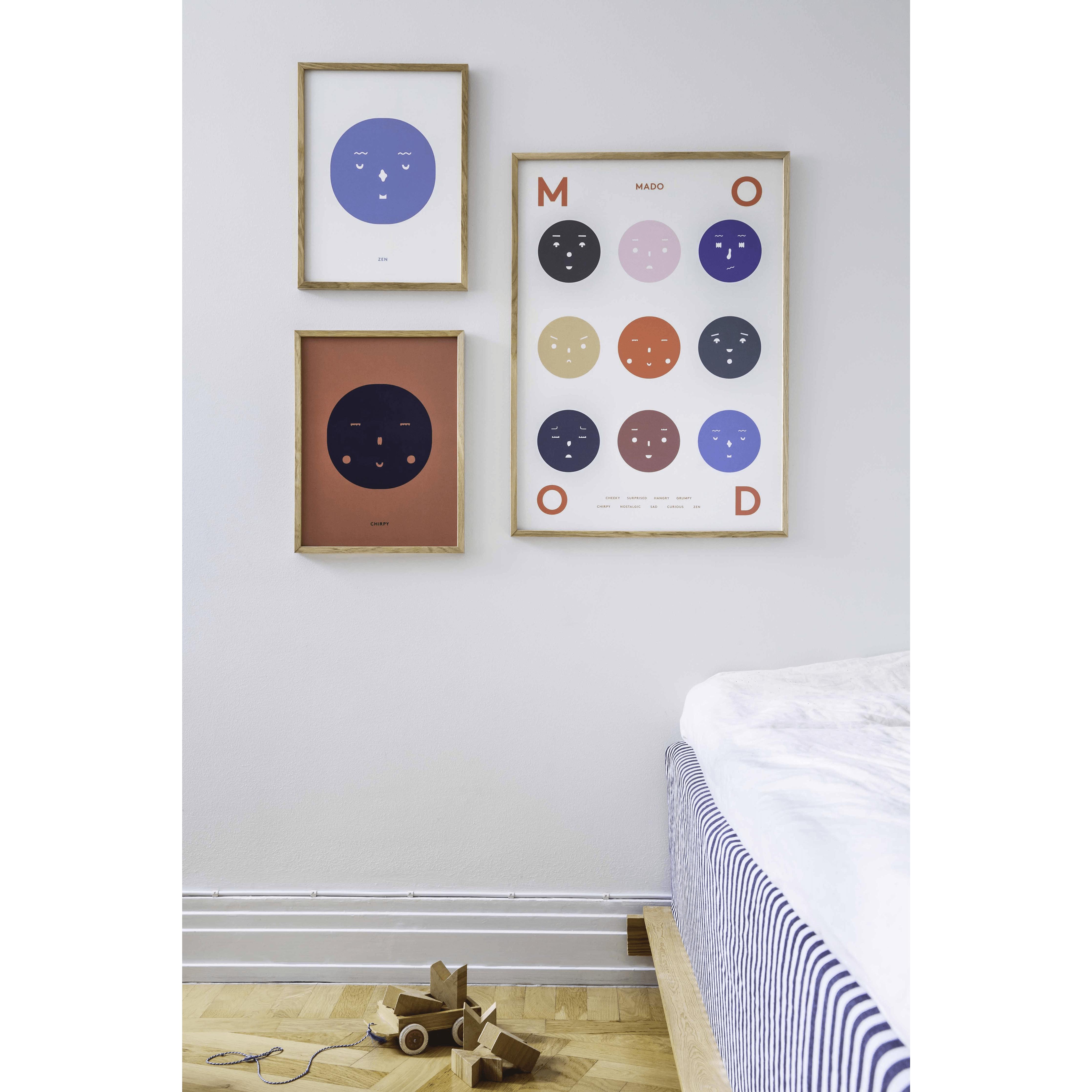 Paper Collective Nine Moods Poster, 50x70 Cm