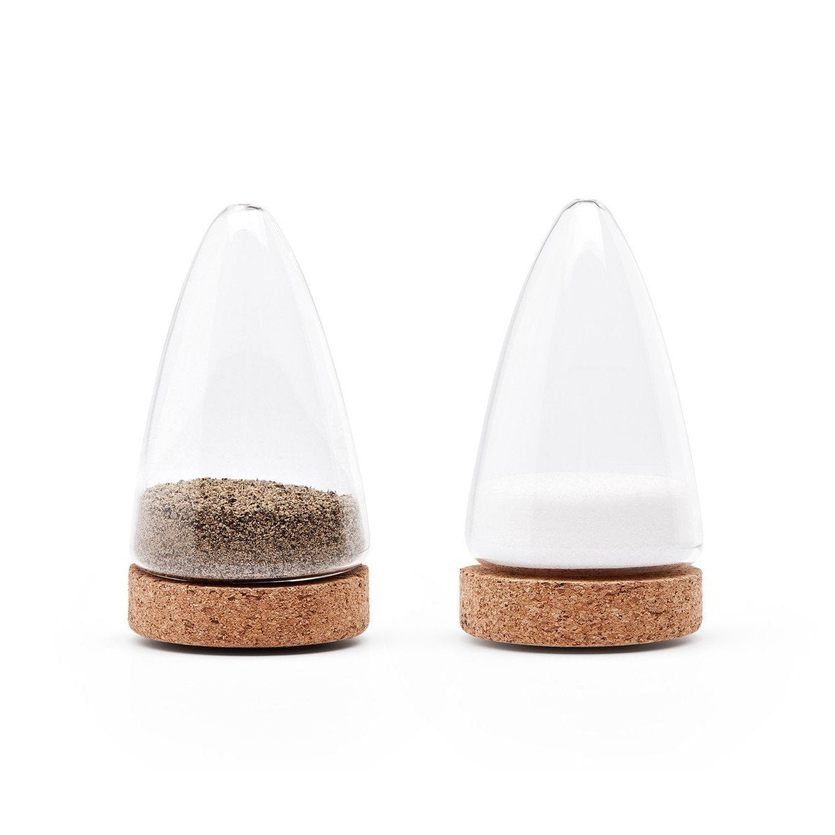Description: Two Puik Boeien salt and pepper shakers on a white background.