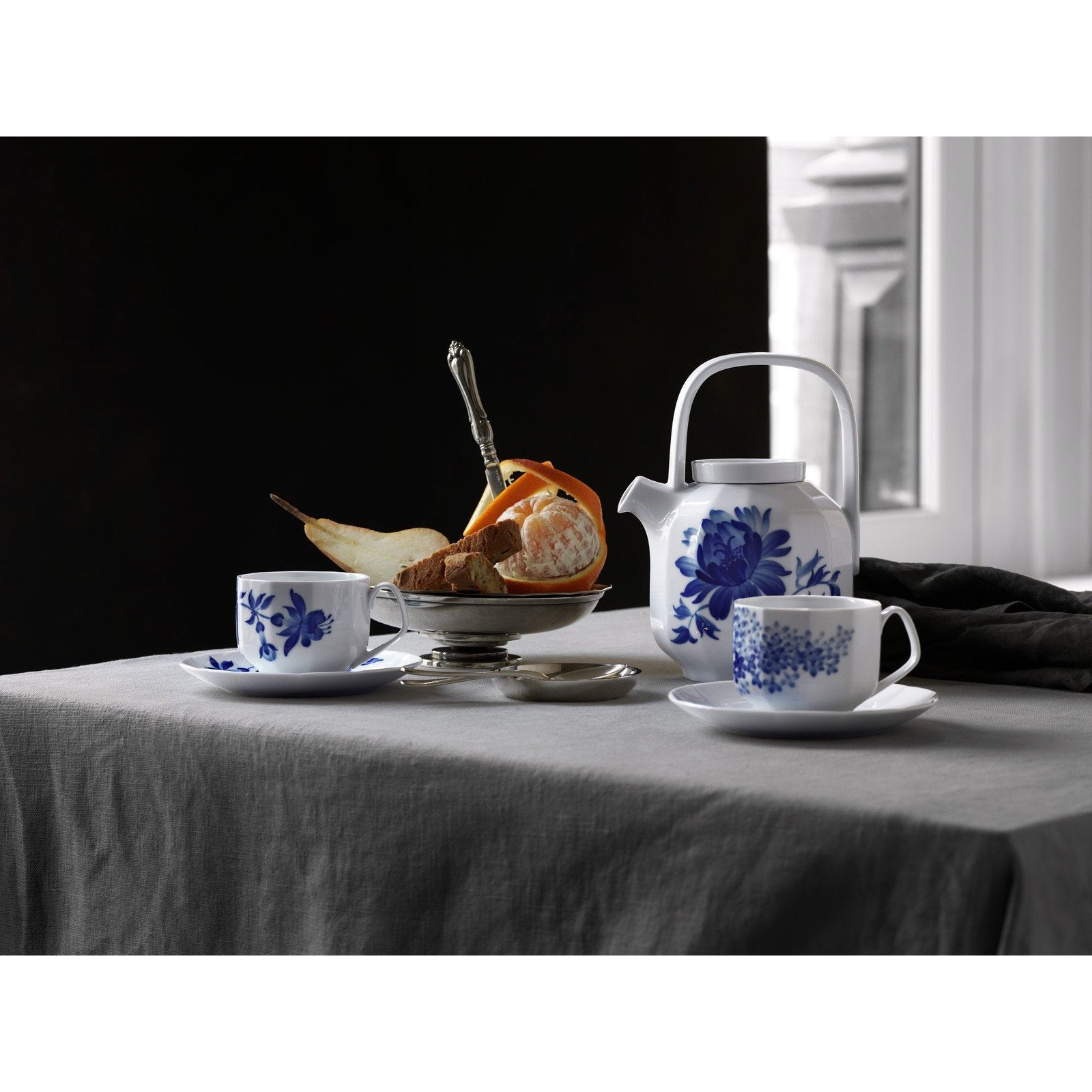 Royal Copenhagen Blomst Teapot Peony, 100cl
