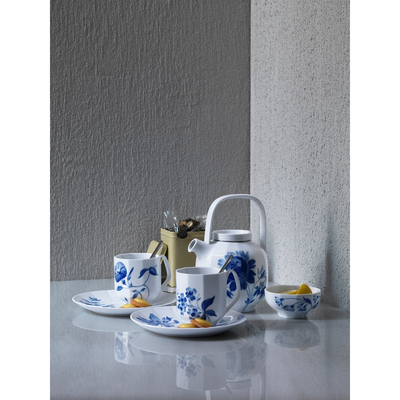 Royal Copenhagen Blomst Teapot Peony, 100cl