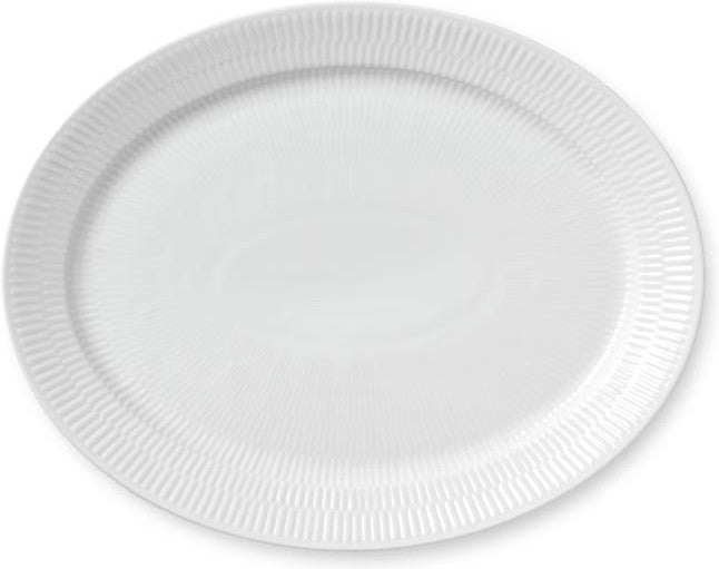 Royal Copenhagen White Fluted Plate, 33cm