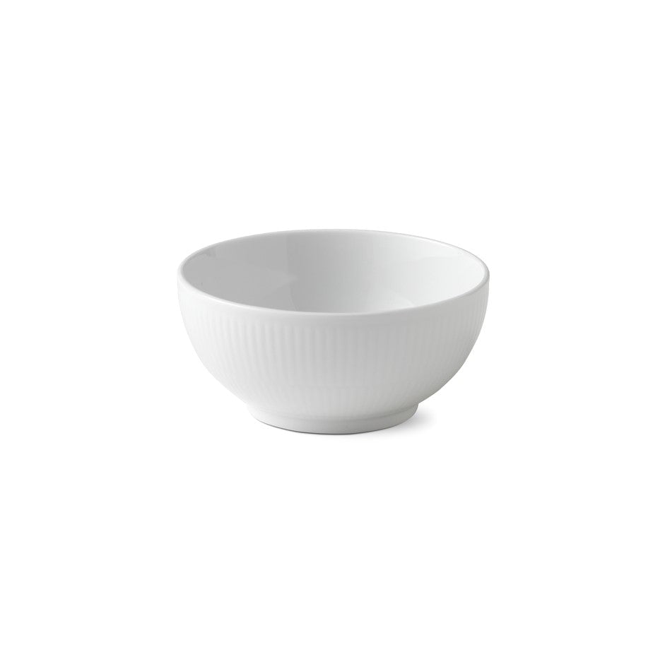 Royal Copenhagen White Fluted Bowl, 47 Cl