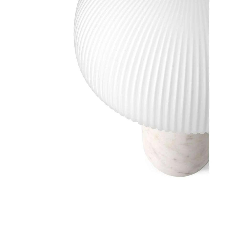 Vipp 592 skulpturbordslampe, hvid