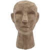 Villa Collection Figure Head 18.5 X 19.5 X 30 Cm, Grey/Brown