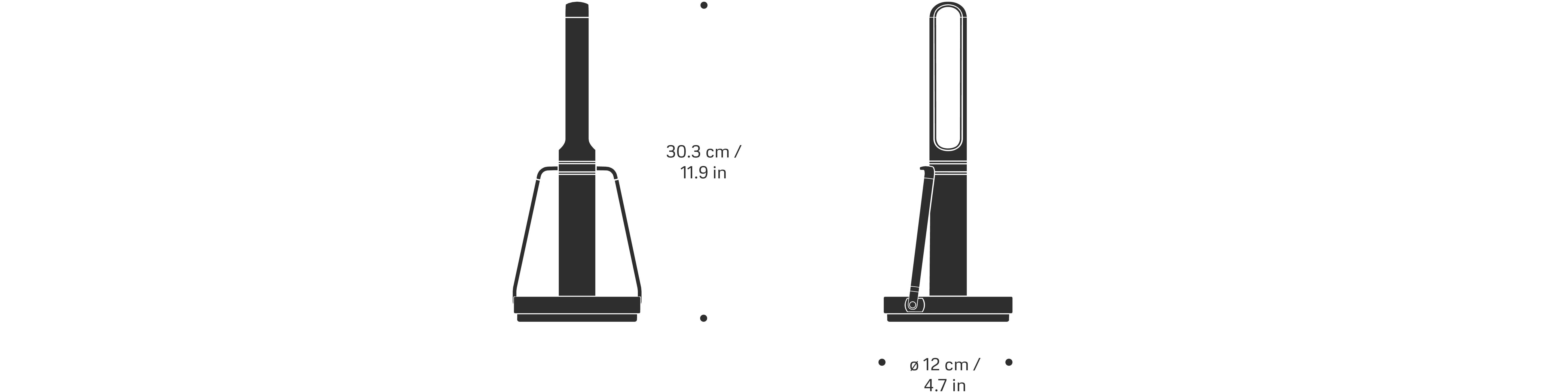 Vipp 266 porte-rouleau de cuisine