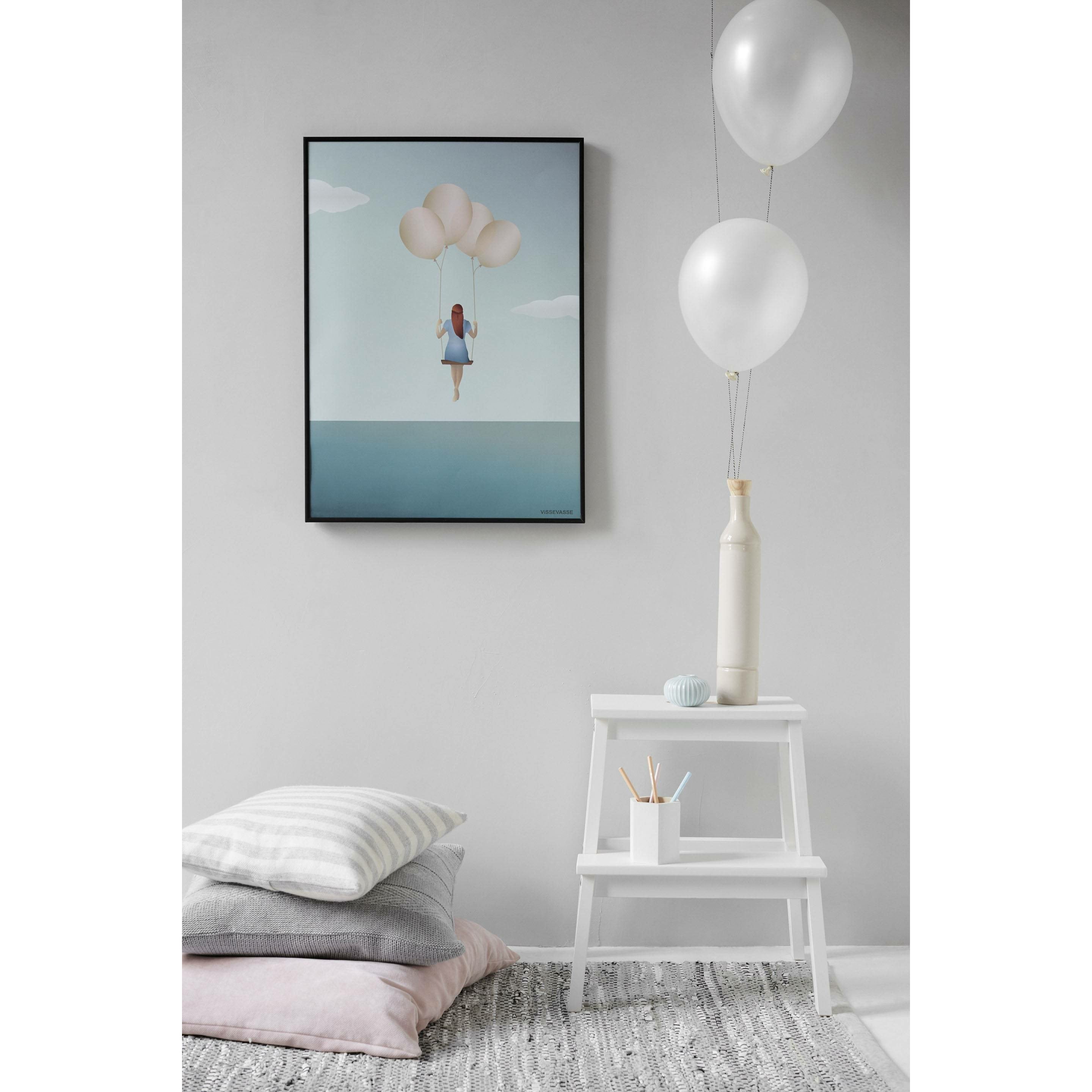 Vissevasse Balloon Dream Poster, 70 X100 Cm