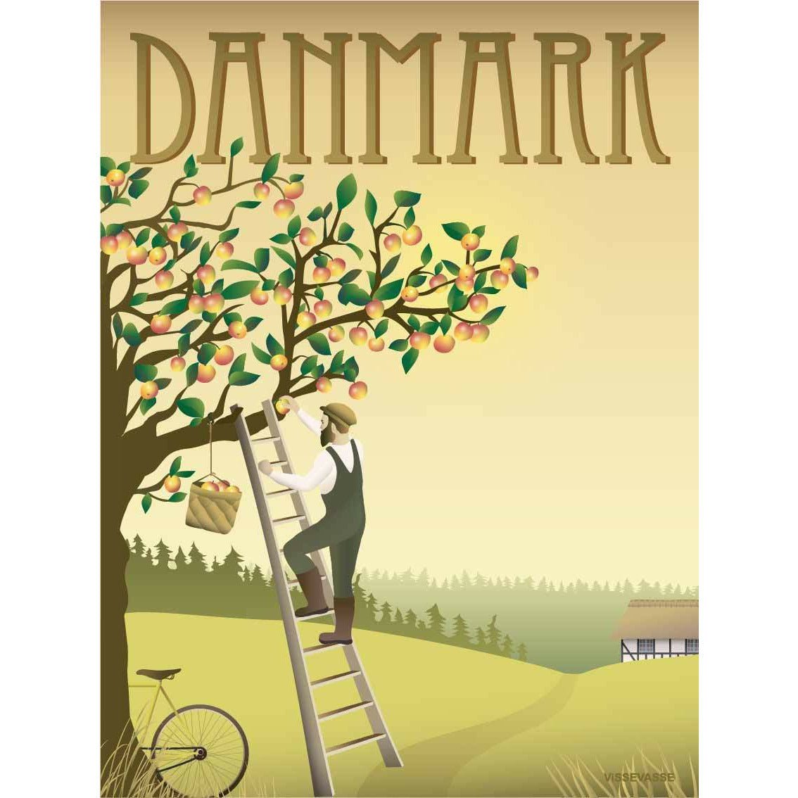 Vissevasse Denmark Apple Tree Poster, 50 X70 Cm