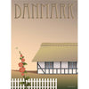  Denmark Farmhouse Poster 15 X21 Cm