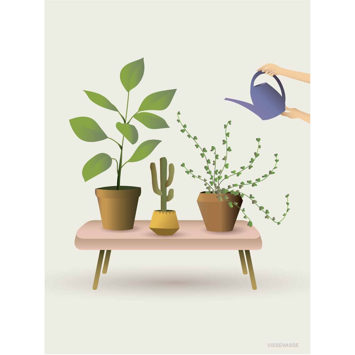 Vissevasse Growing Plants Poster, 15X21 Cm-Wanddekoration-Vissevasse-5713138721918-F-2017-219-S-VIS-inwohn