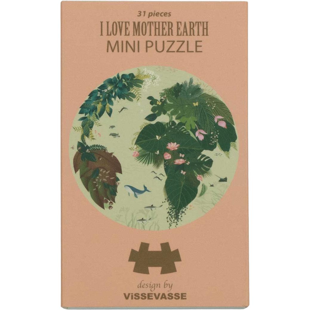 Vissevasse I Love Mother Earth Mini Puzzle