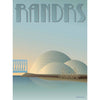 Vissevasse Randers Rainforest Poster, 15 X21 Cm