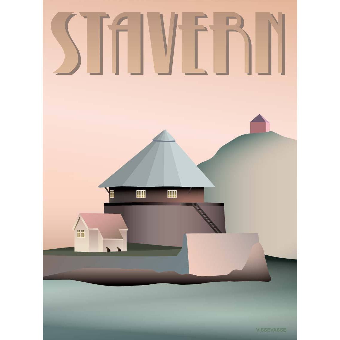 Vissevasse Stavern Zitadelle Poster, 15X21 Cm-Wanddekoration-Vissevasse-5713138717416-F-2017-174-S-VIS-inwohn