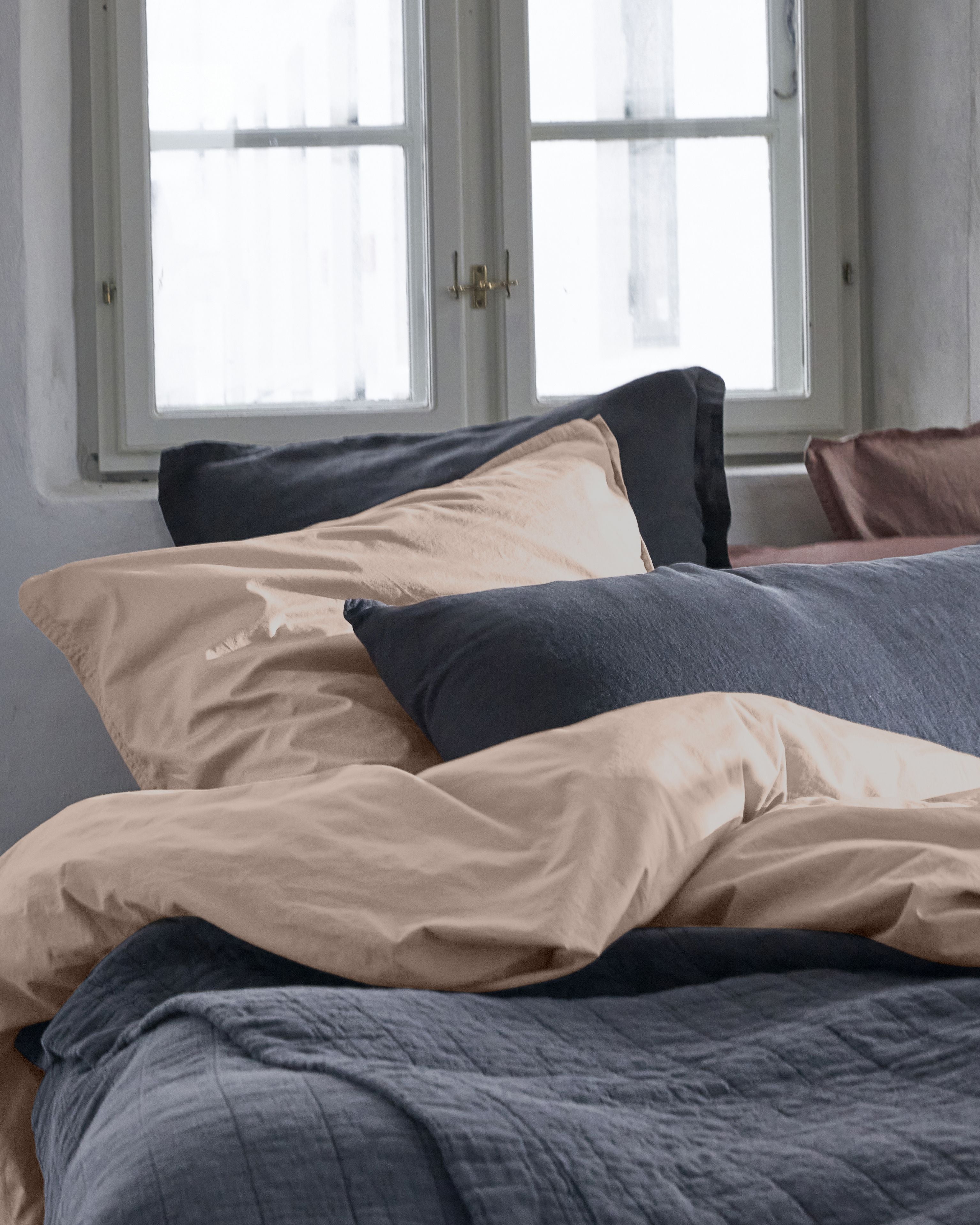 By Nord Ingrid Bed Linen Set 210x150 Cm, Straw