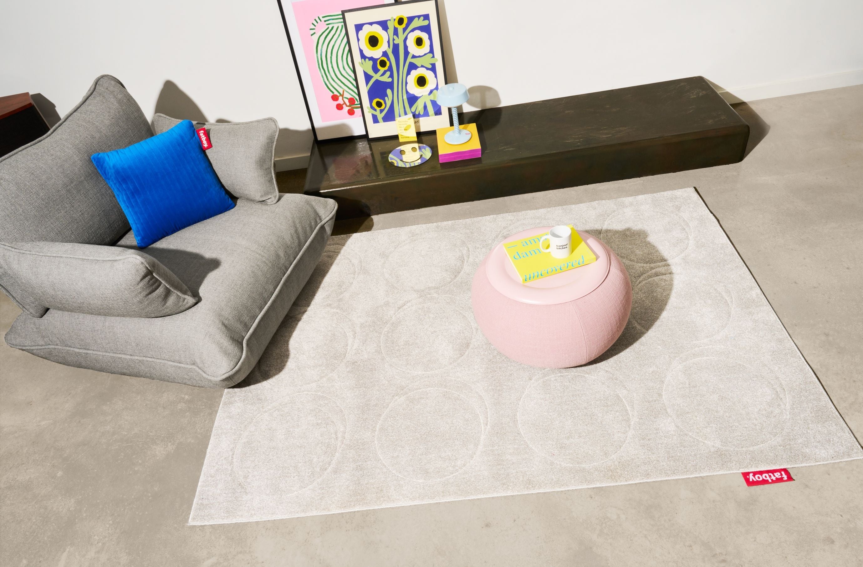 Fatboy Humpty Coffee Table, Bubble Pink