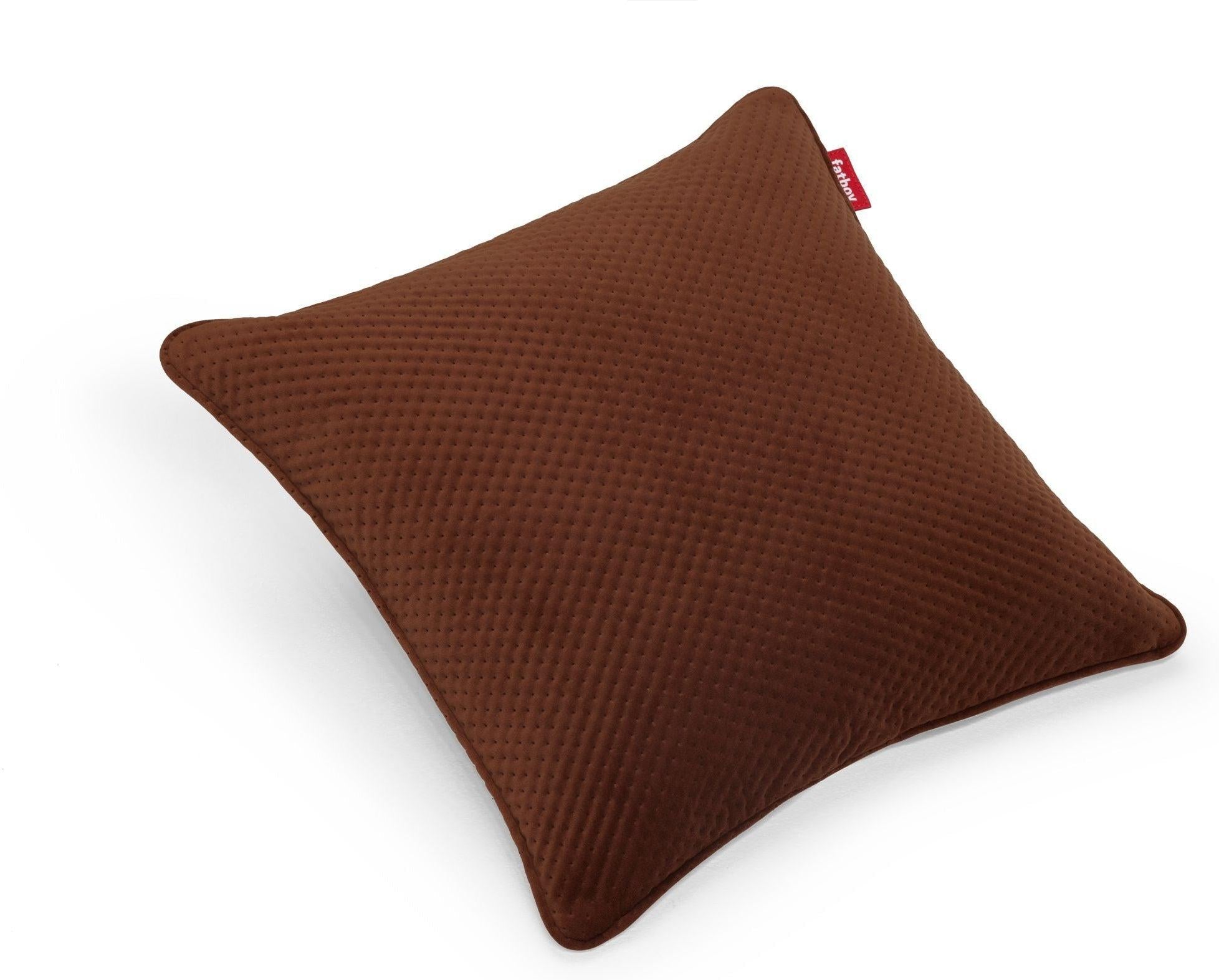 Fatboy Recycled Square Pillow Royal Velvet, Tobacco